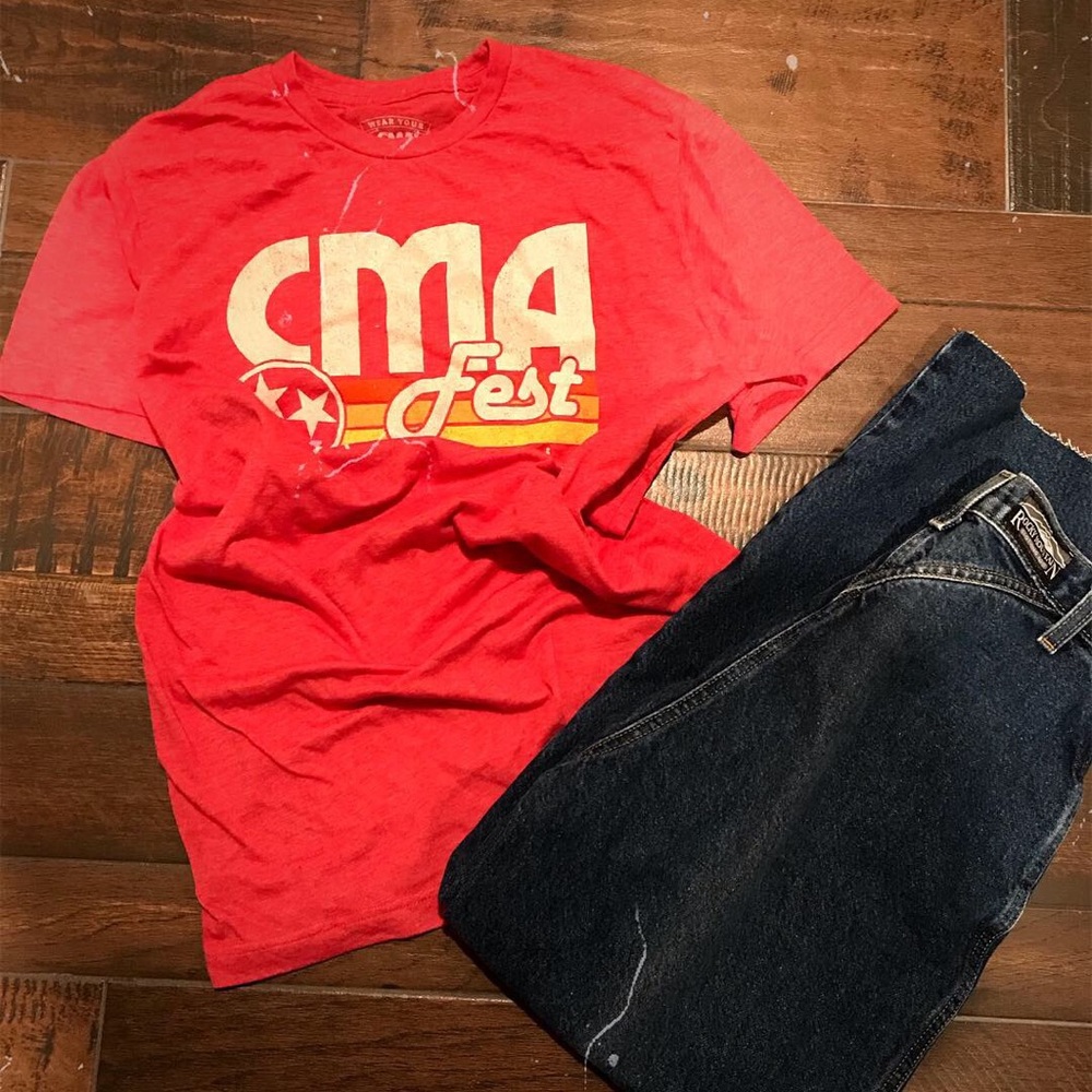 CMA Nashville TN music fest T-shirt